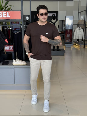 Calça Impire Sarja Casual Regular Masculino