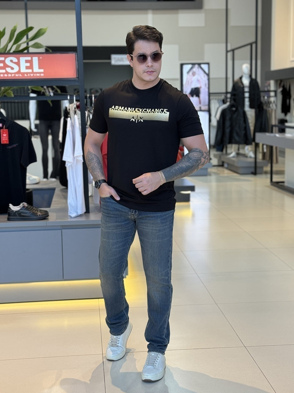 Calça Armani Exchange Jeans Masculino