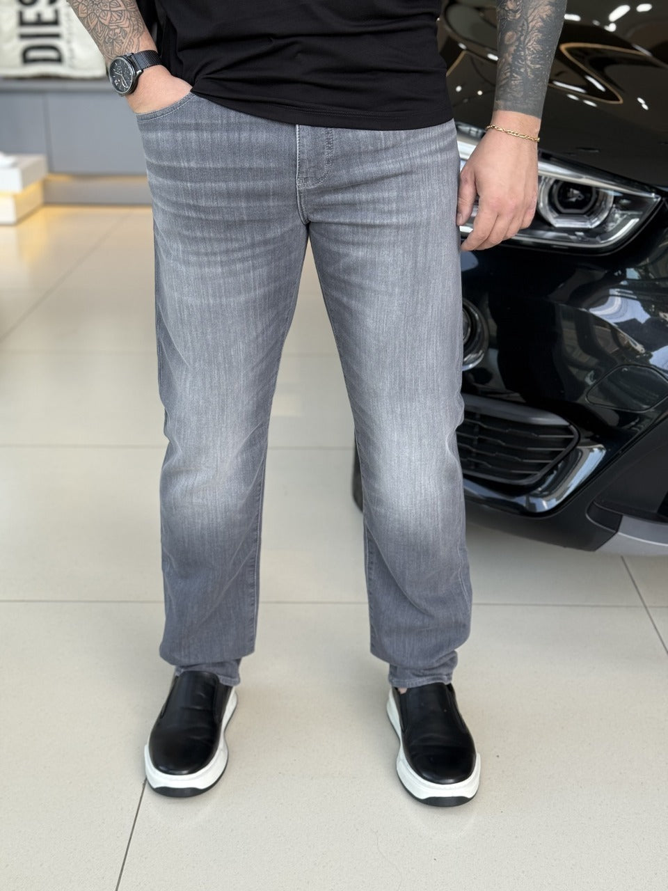 Calça Armani Exchange Jeans J13 Slim Fit Masculino