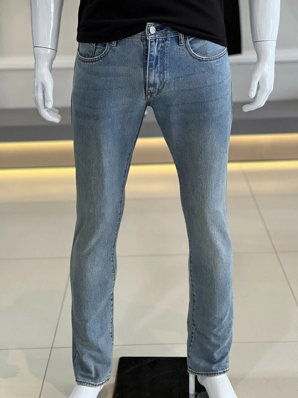 Calça Armani Exchange Jeans Indigo Masculino Azul