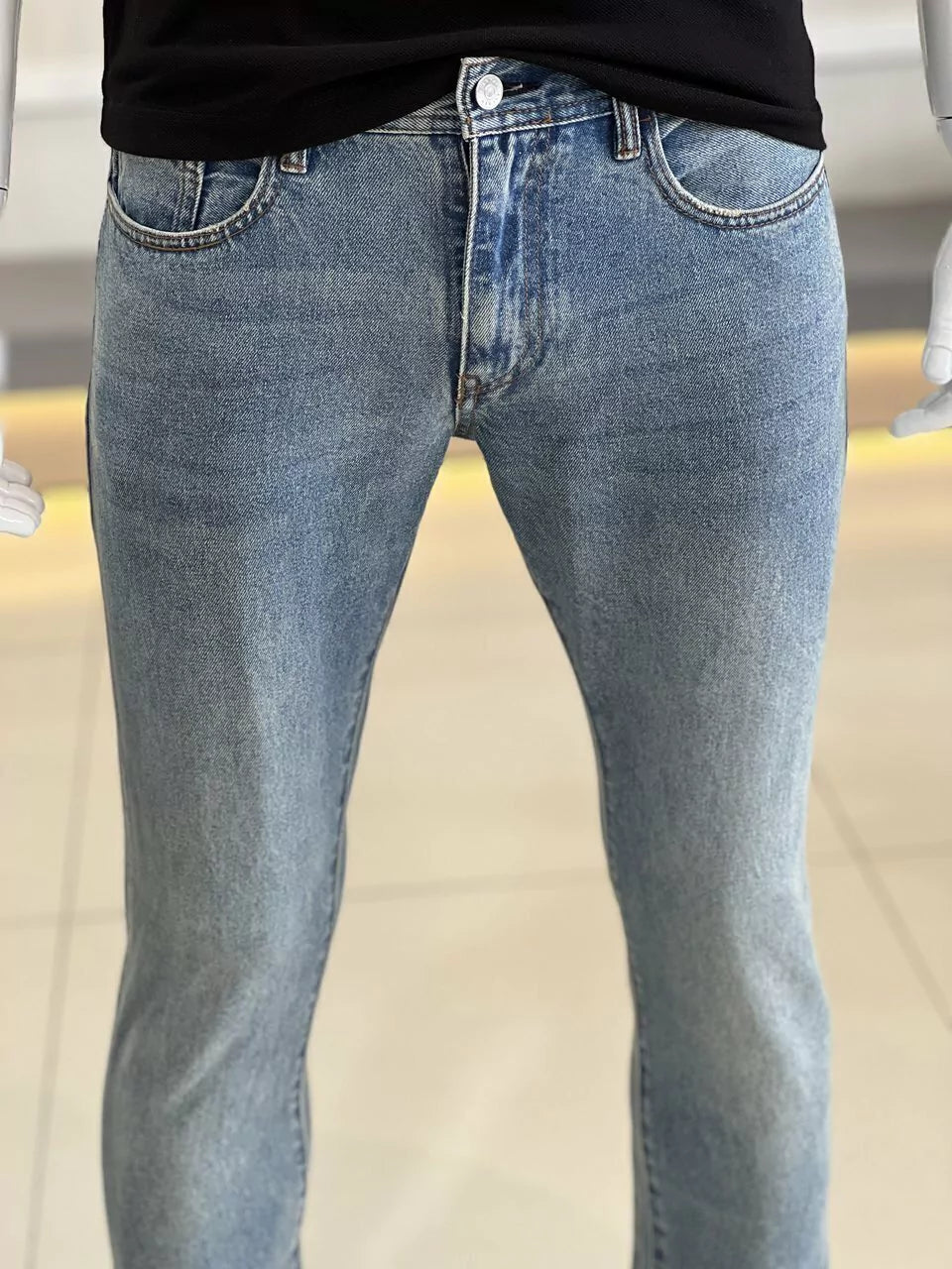 Calça Armani Exchange Jeans Indigo Masculino Azul