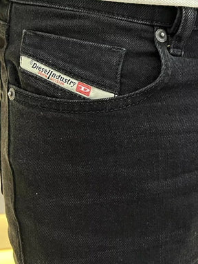 Calça Diesel Jeans 2019 D-Strukt Slim Fit Masculino Preto