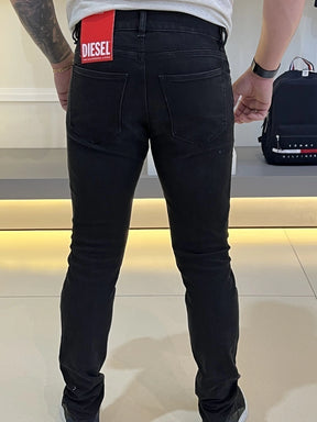 Calça Diesel Jeans 2019 D-Strukt Slim Fit Masculino Preto