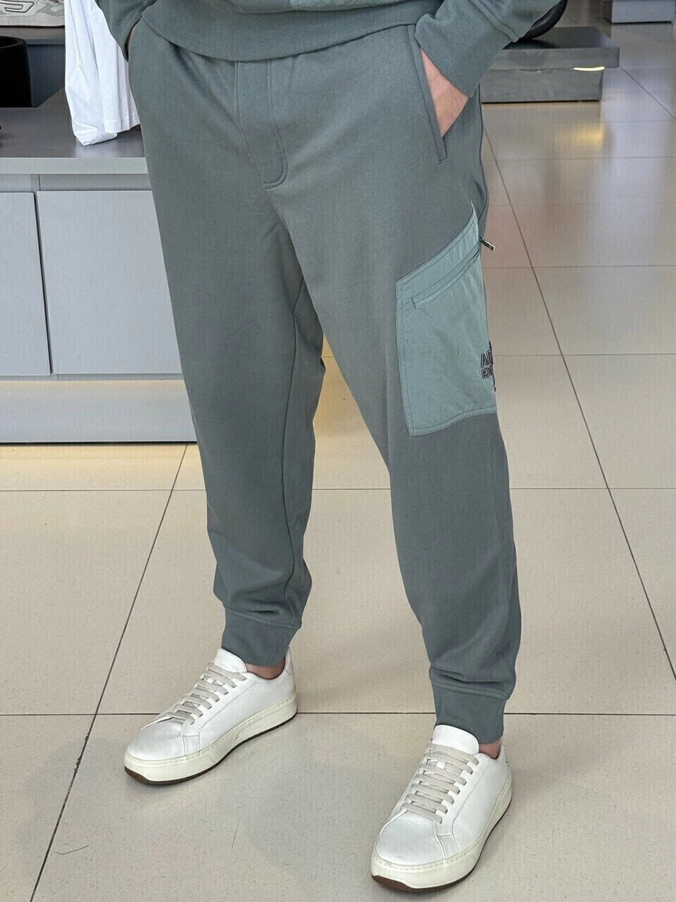 Calça Armani Exchange Moletom Masculino