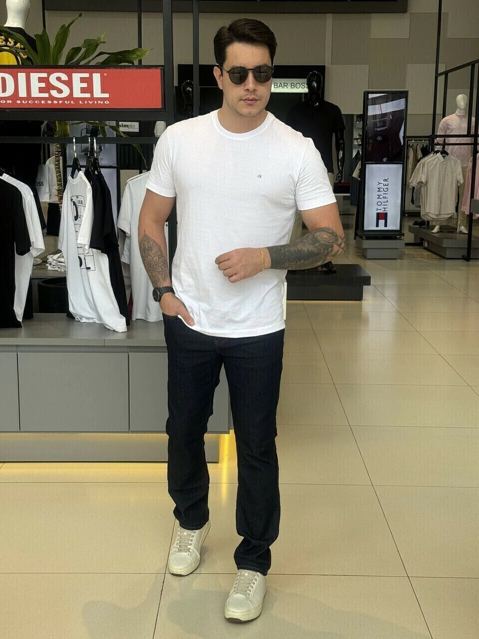Calça Tommy Hilfiger Jeans Masculino