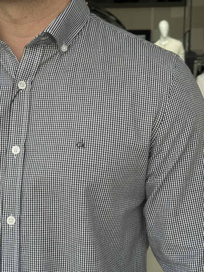 Camisa Calvin Klein Manga Longa Regular Masculino