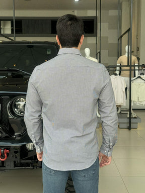 Camisa Calvin Klein Manga Longa Regular Masculino