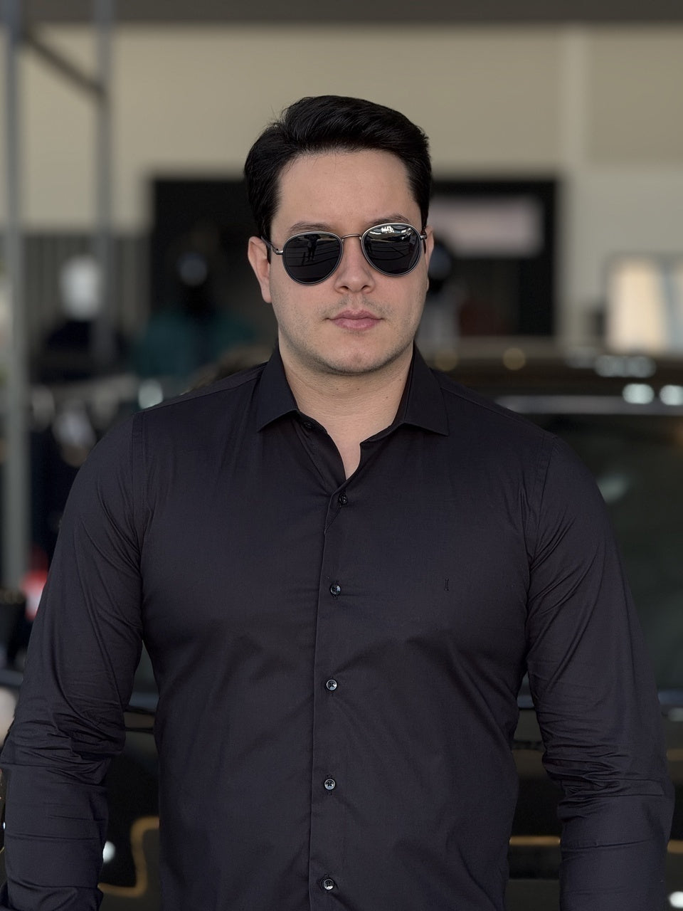 Camisa Impire Manga Longa Slim Fit Masculino