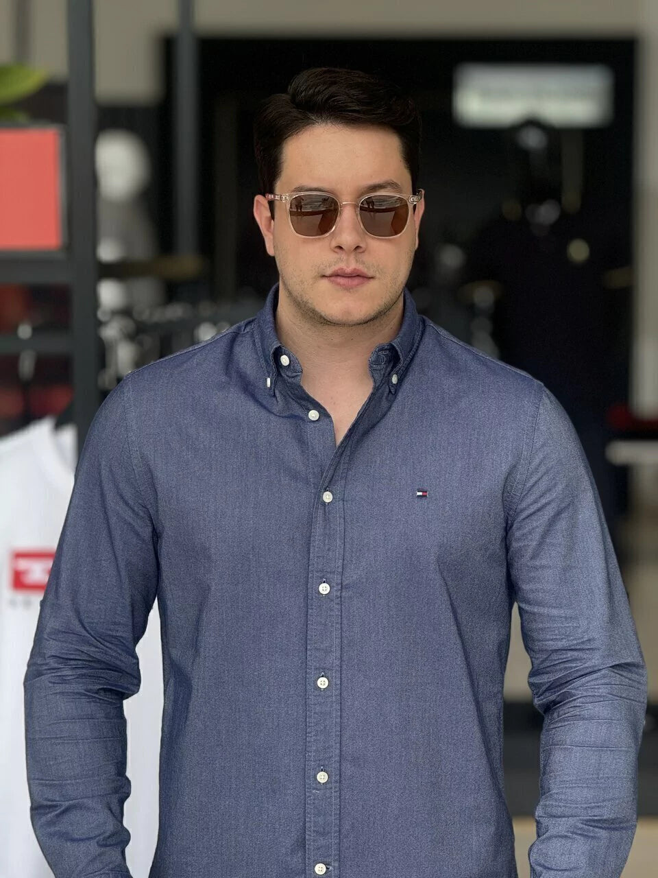 Camisa Tommy Hilfiger Regular Fit Masculino