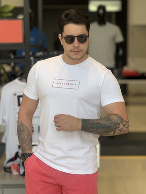 Camiseta Acostamento Black Elastano Masculino