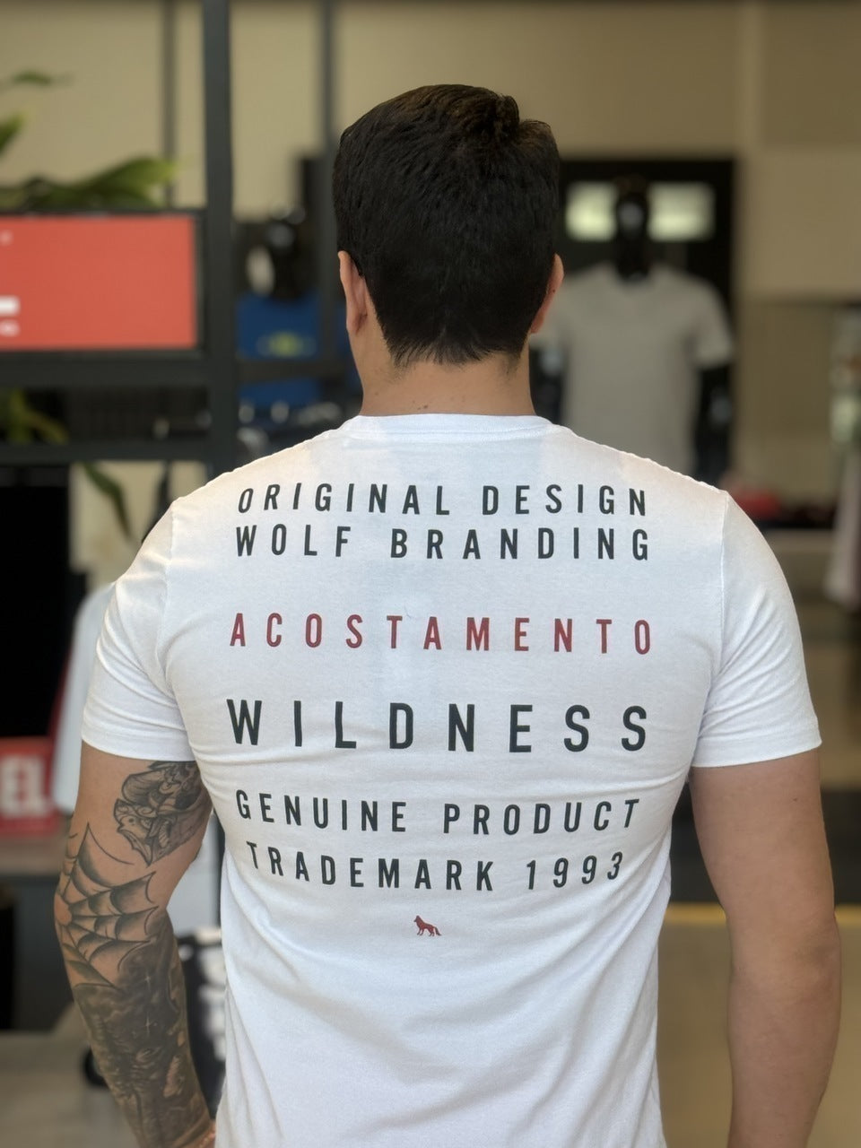 Camiseta Acostamento Black Elastano Masculino