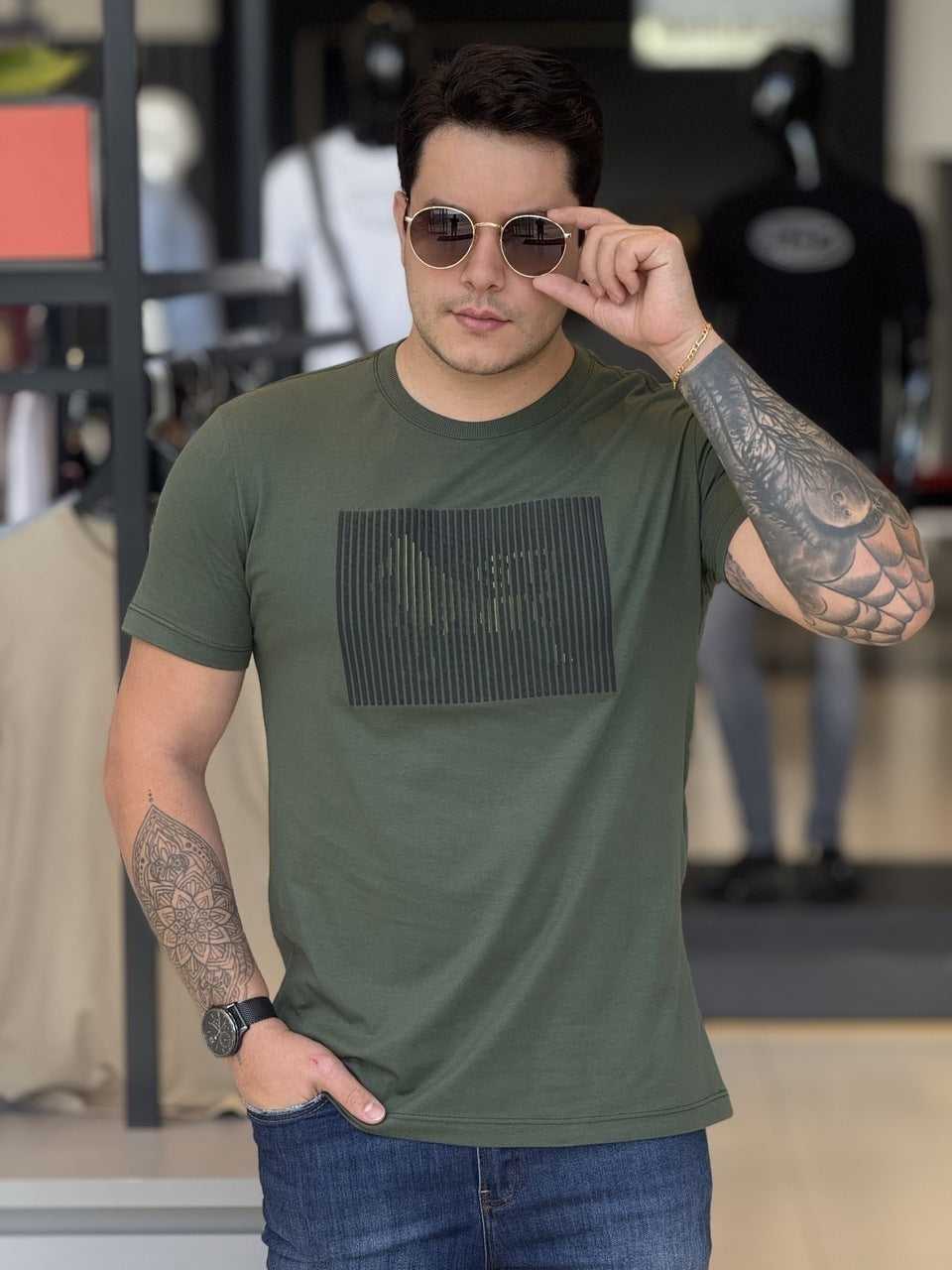 Camiseta Acostamento Black Masculino
