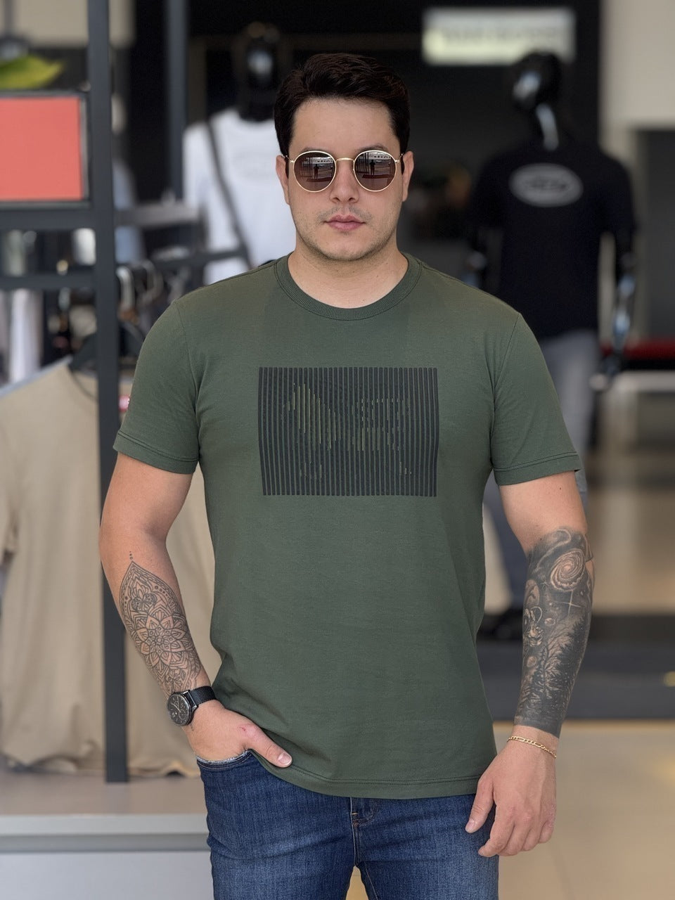 Camiseta Acostamento Black Masculino