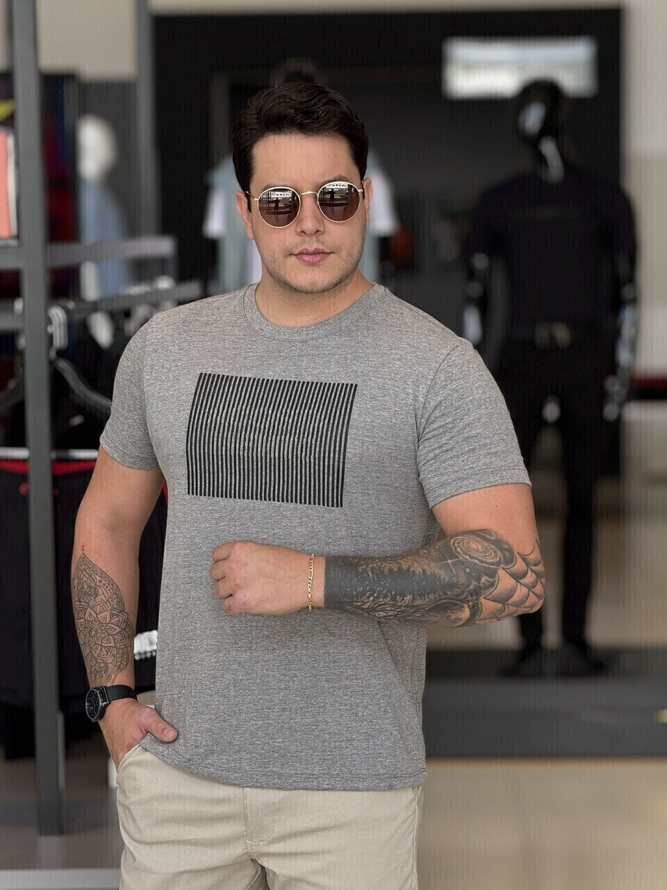 Camiseta Acostamento Black Masculino