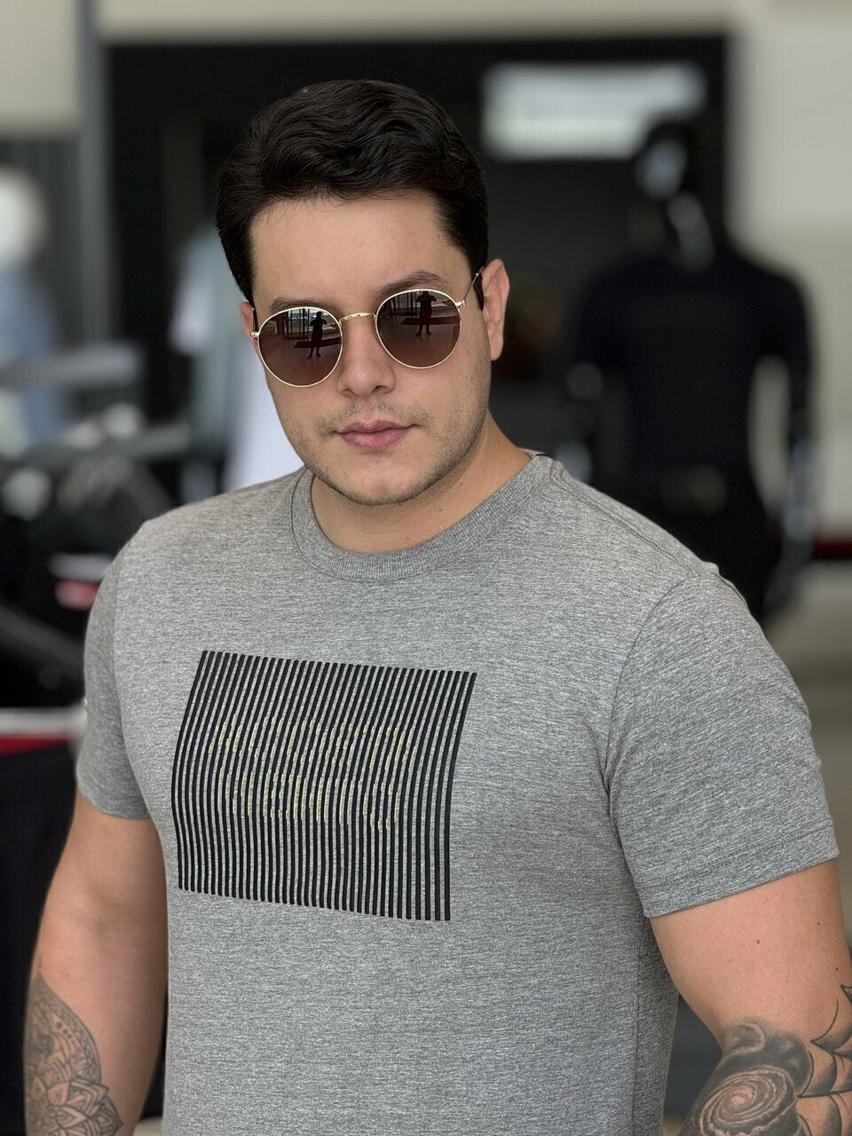 Camiseta Acostamento Black Masculino