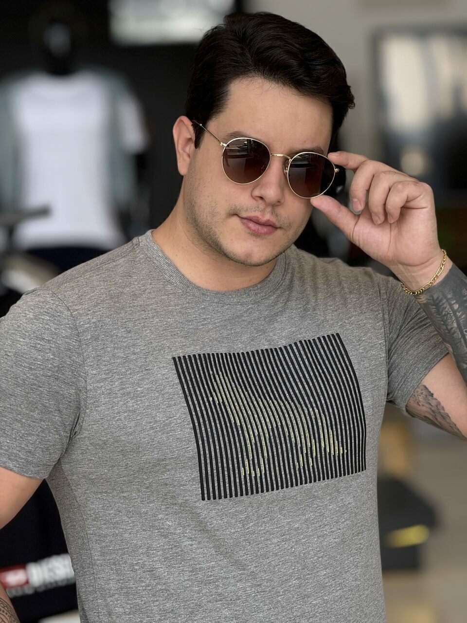Camiseta Acostamento Black Masculino