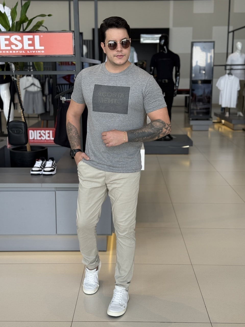Camiseta Acostamento Black Masculino