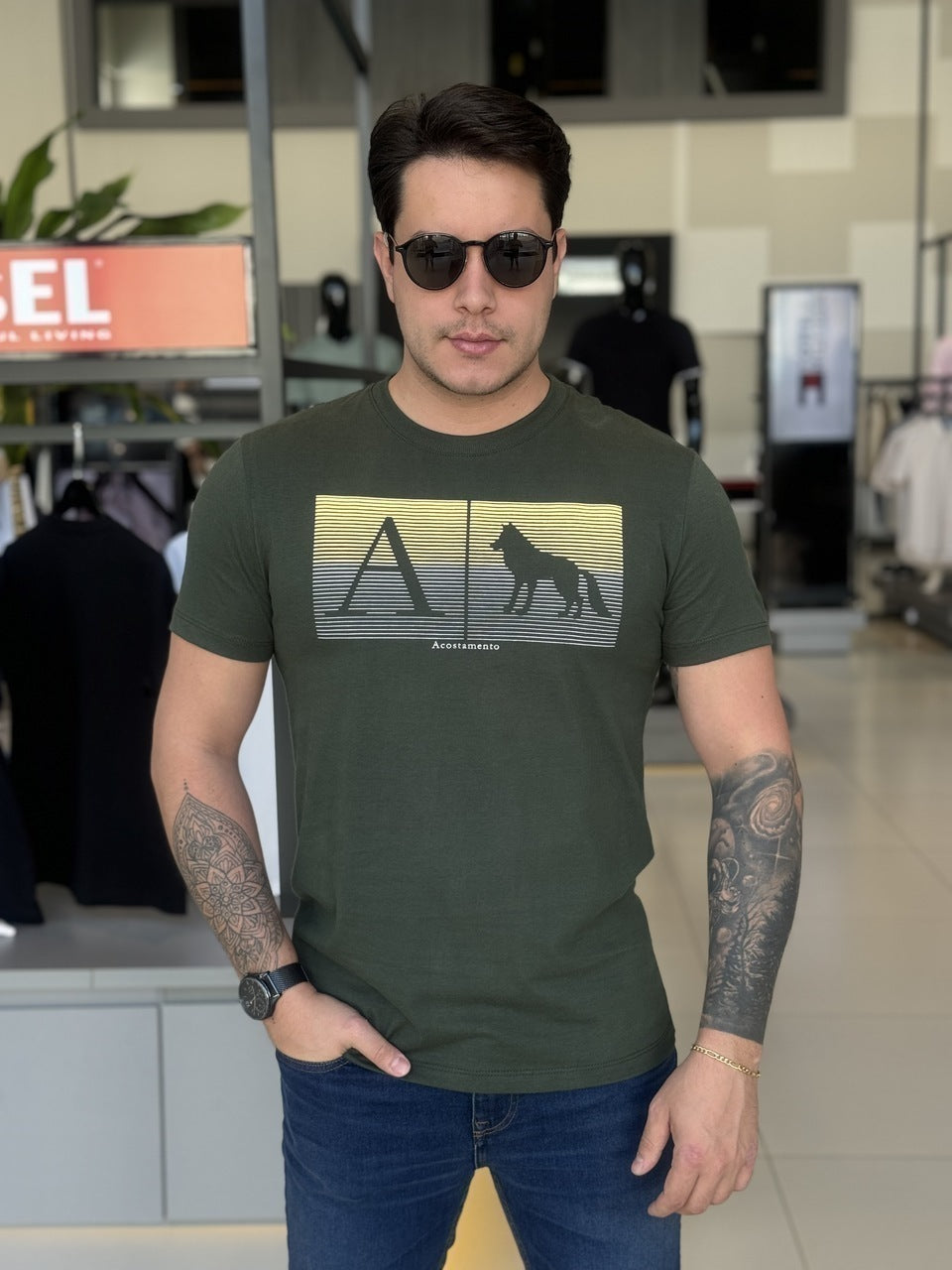 Camiseta Acostamento Soft Masculino