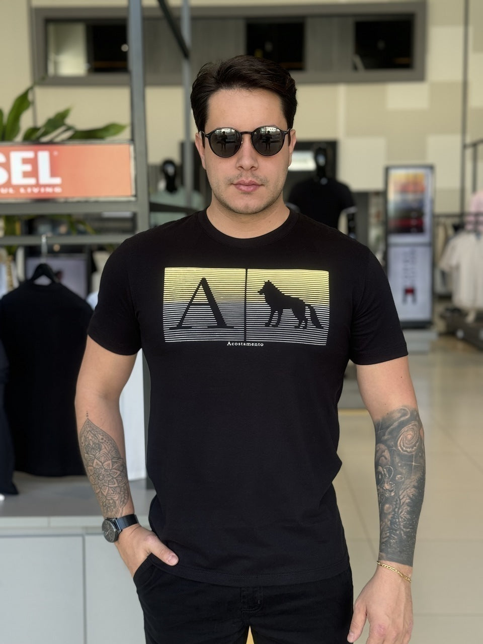 Camiseta Acostamento Soft Masculino