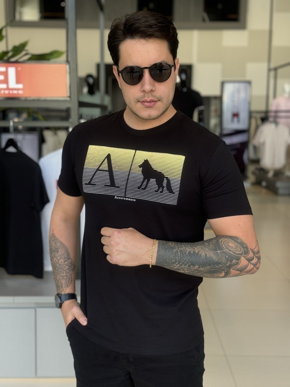 Camiseta Acostamento Soft Masculino