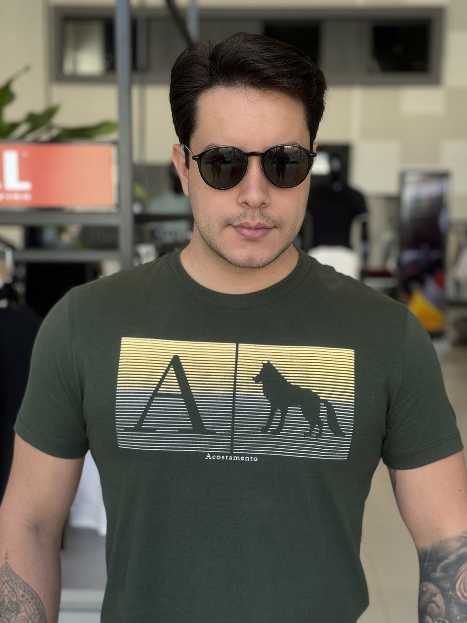 Camiseta Acostamento Soft Masculino