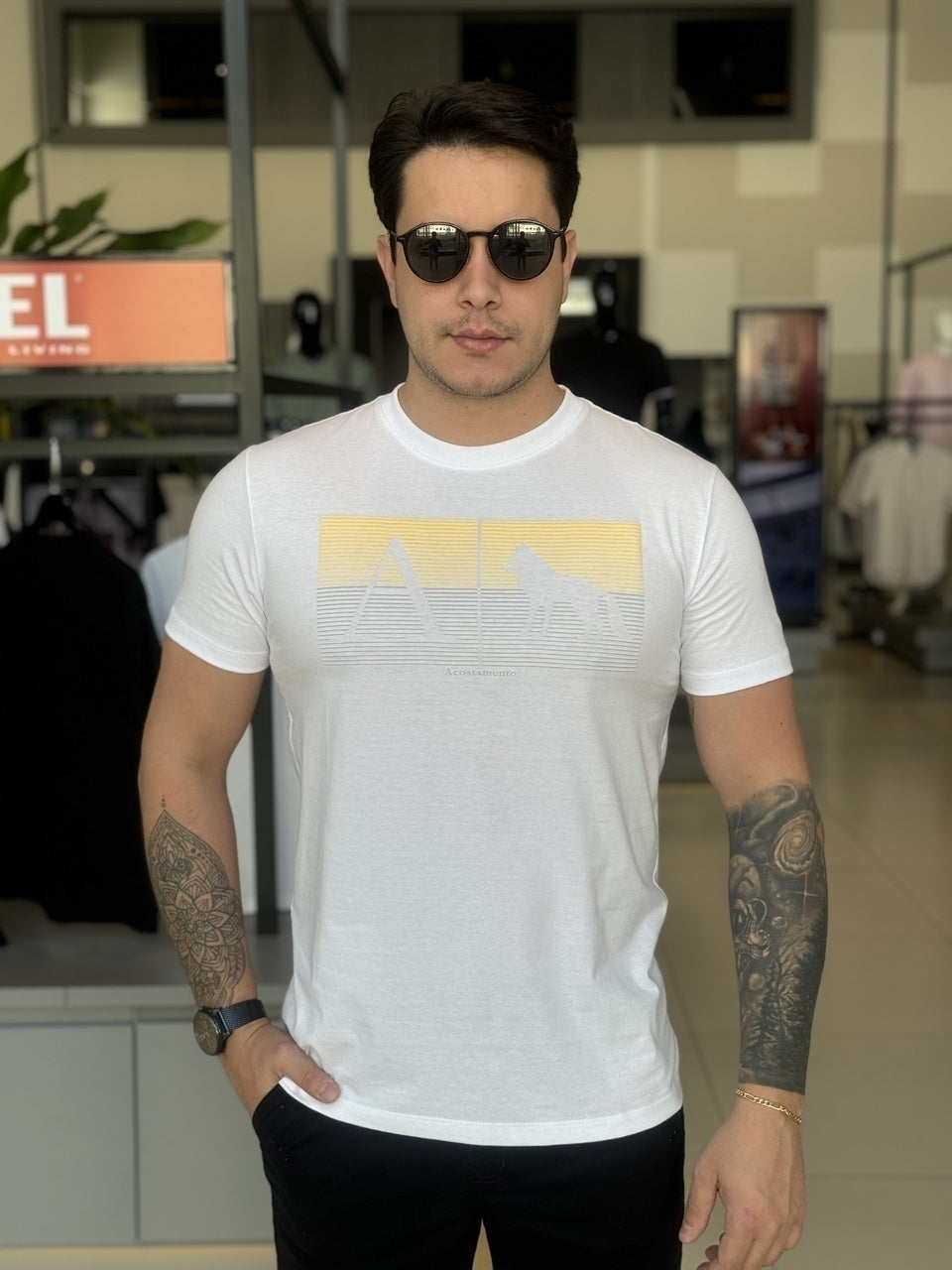 Camiseta Acostamento Soft Masculino