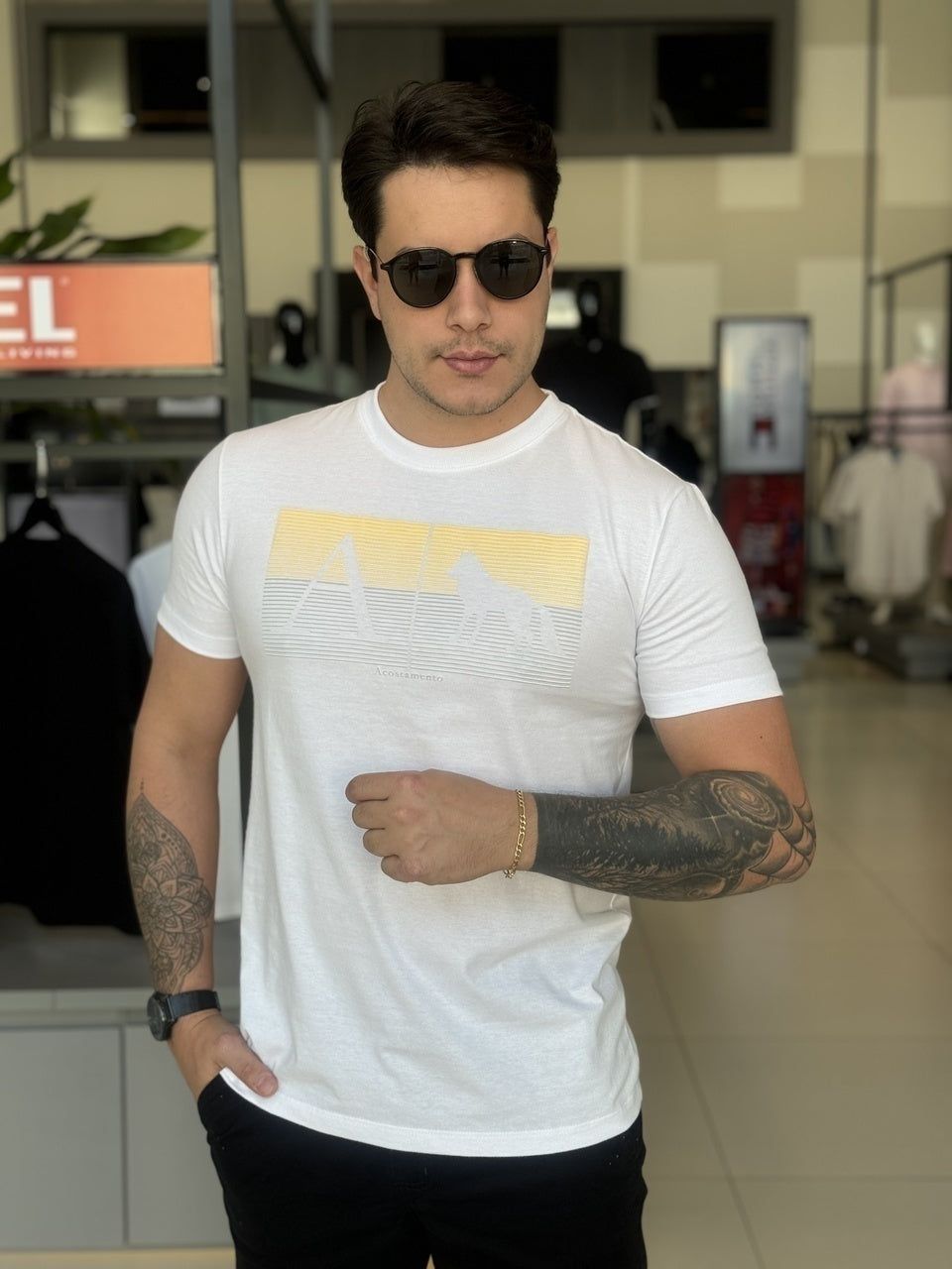 Camiseta Acostamento Soft Masculino