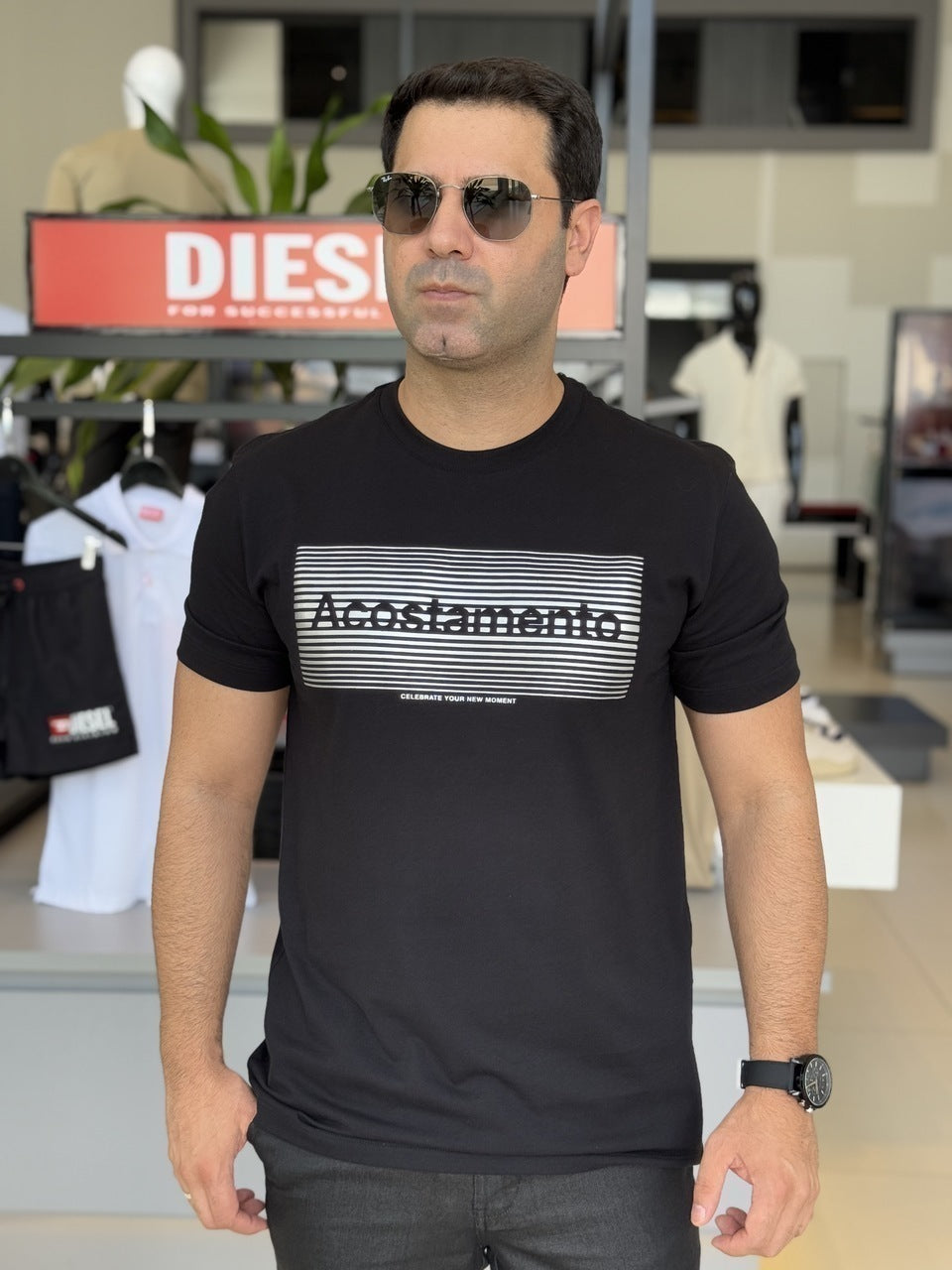 Camiseta Acostamento Celebration Masculino