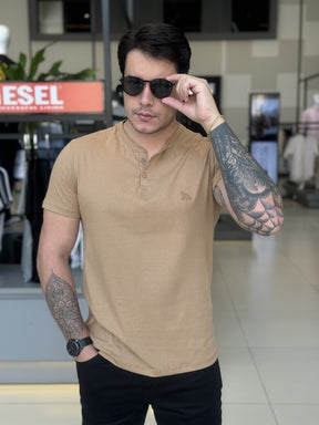Camiseta Acostamento Casual Masculino