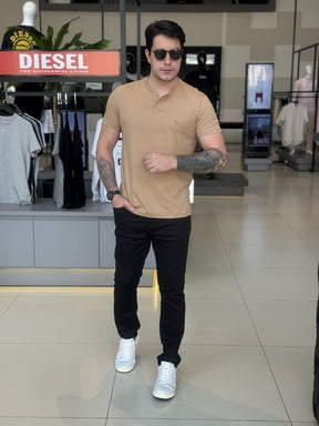 Camiseta Acostamento Casual Masculino