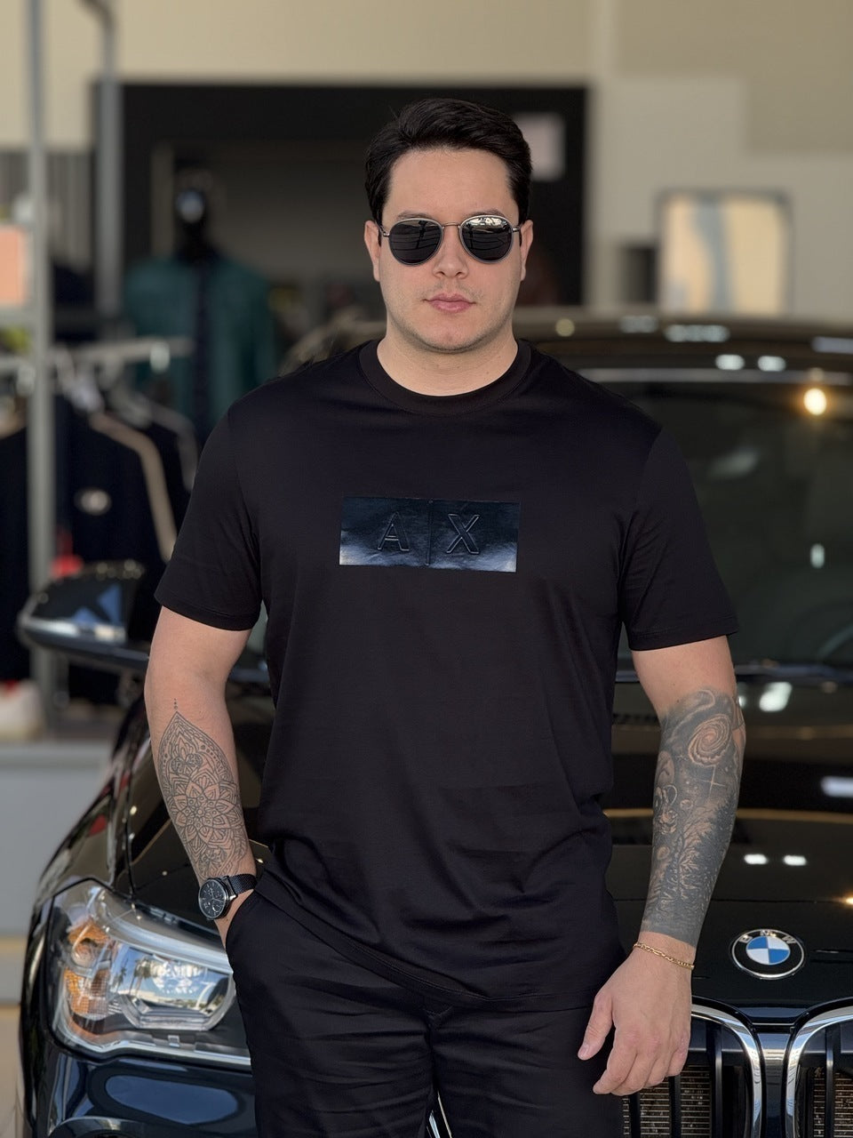 Camiseta Armani Exchange Regular Masculino