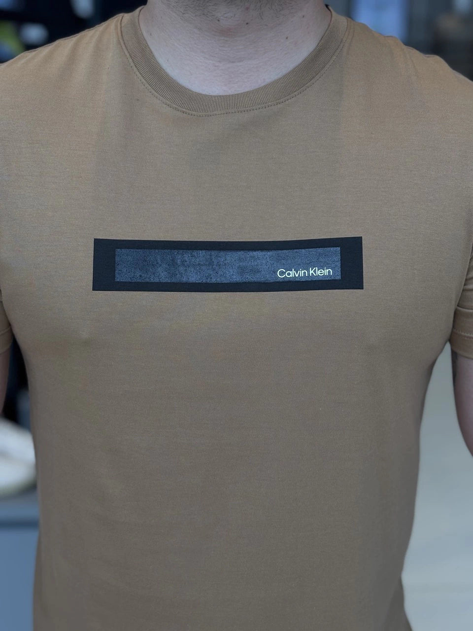 Camiseta Calvin Klein Stripe Gel Masculino