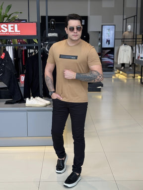 Camiseta Calvin Klein Stripe Gel Masculino