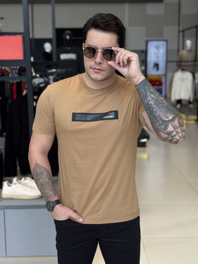 Camiseta Calvin Klein Stripe Gel Masculino