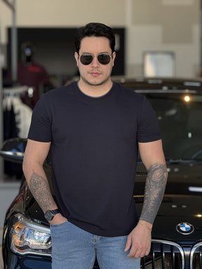 Camiseta Calvin Klein Gola Dupla Masculino