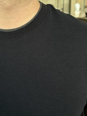 Camiseta Calvin Klein Gola Dupla Masculino