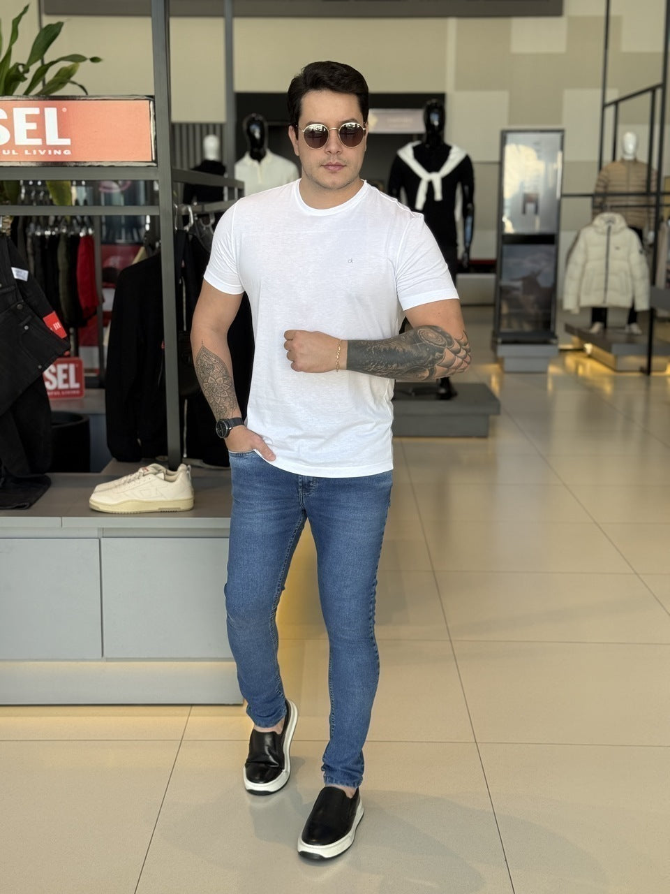 Camiseta Calvin Klein Pima Masculino