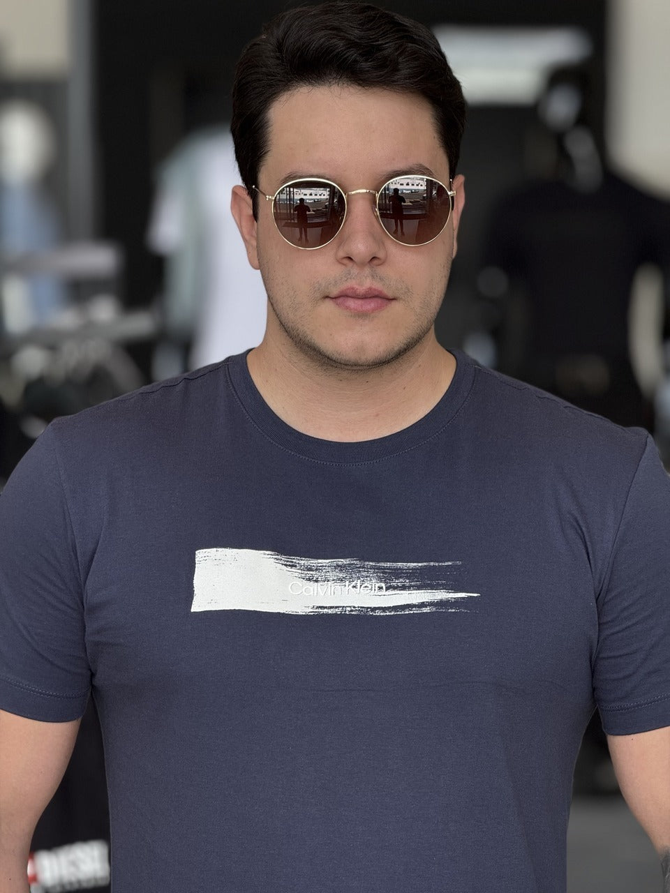 Camiseta Calvin Klein Art Brush Masculino