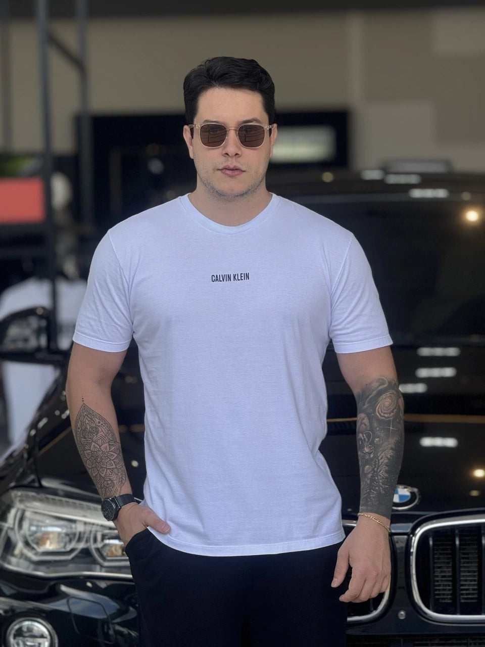 Camiseta Calvin Klein Intense Texture Masculino