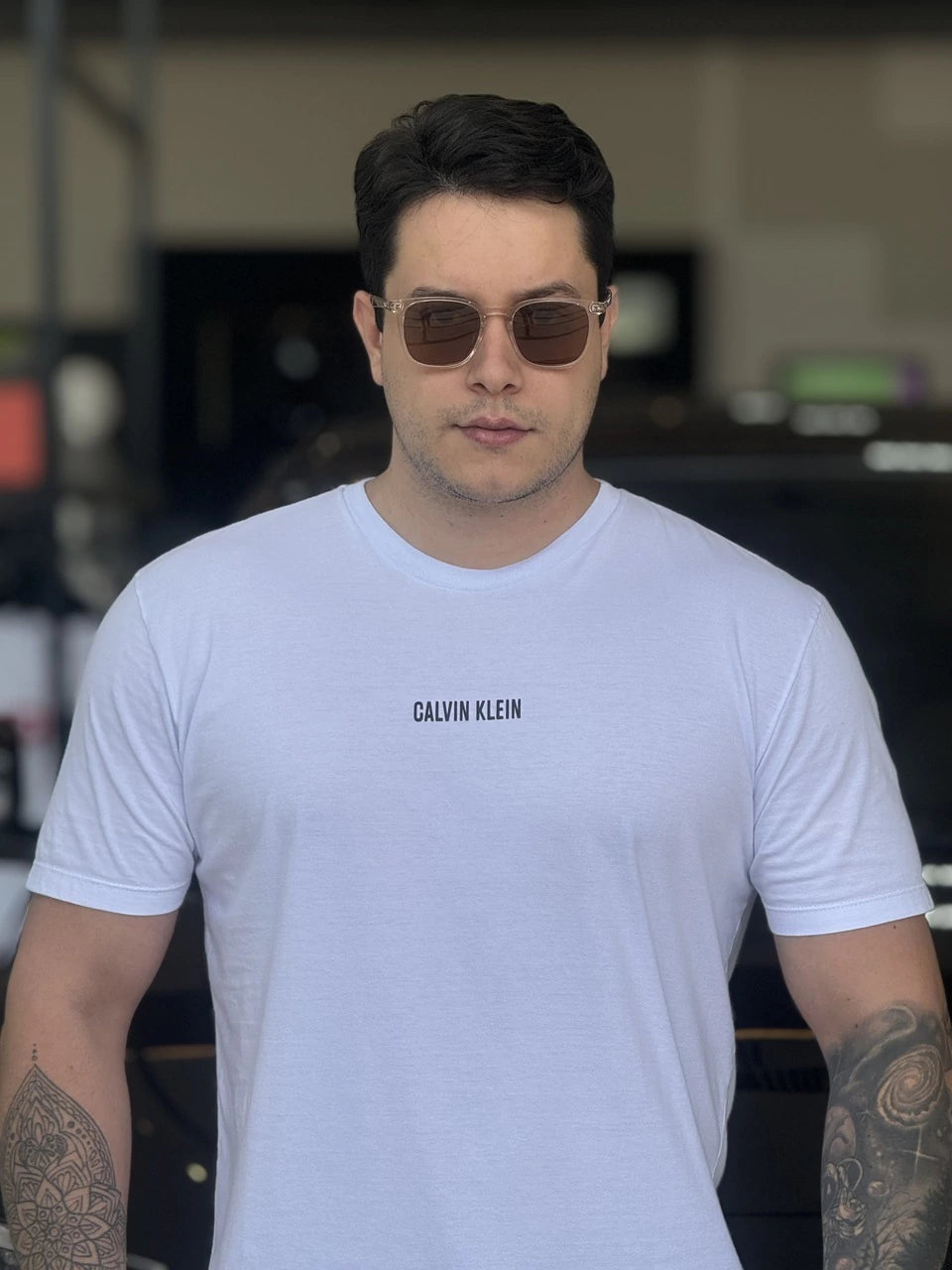 Camiseta Calvin Klein Intense Texture Masculino