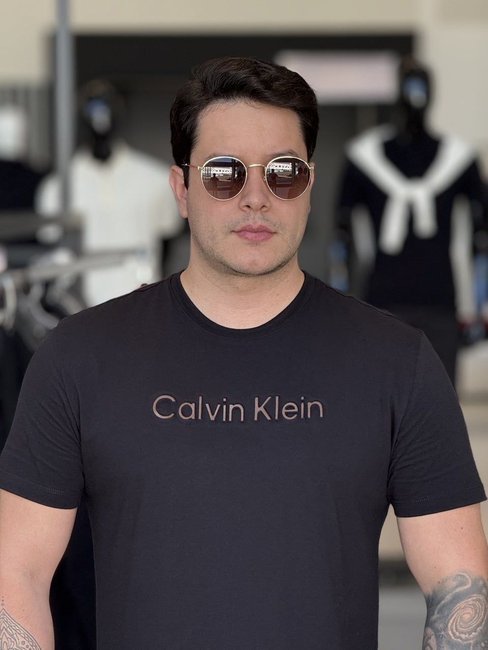 Camiseta Calvin Klein Embossed Color Masculino