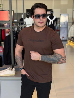 Camiseta Calvin Klein Embossed Color Masculino