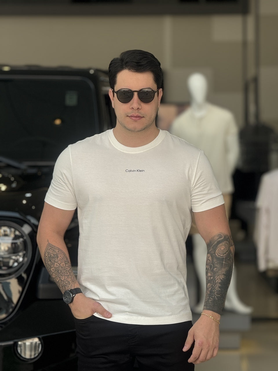 Camiseta Calvin klein Sustentável Masculino