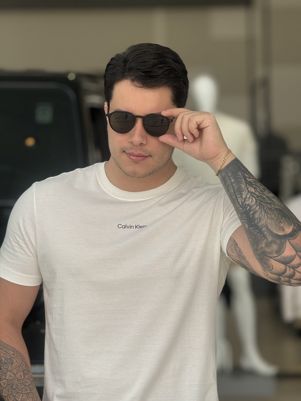 Camiseta Calvin klein Sustentável Masculino