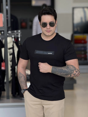 Camiseta Calvin Klein Stripe Gel Masculino
