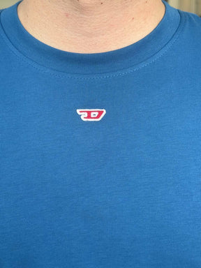 Camiseta Diesel T-Diegor-D Logo Bordado Masculino