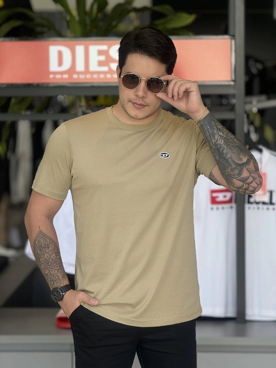 Camiseta Diesel T-Just-Doval-PJ Masculino