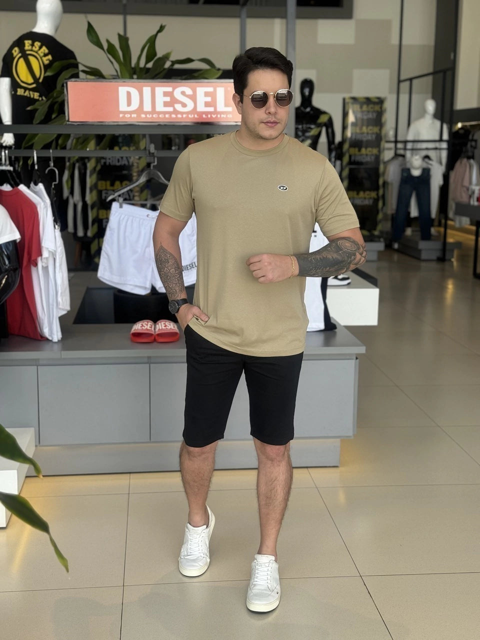 Camiseta Diesel T-Just-Doval-PJ Masculino