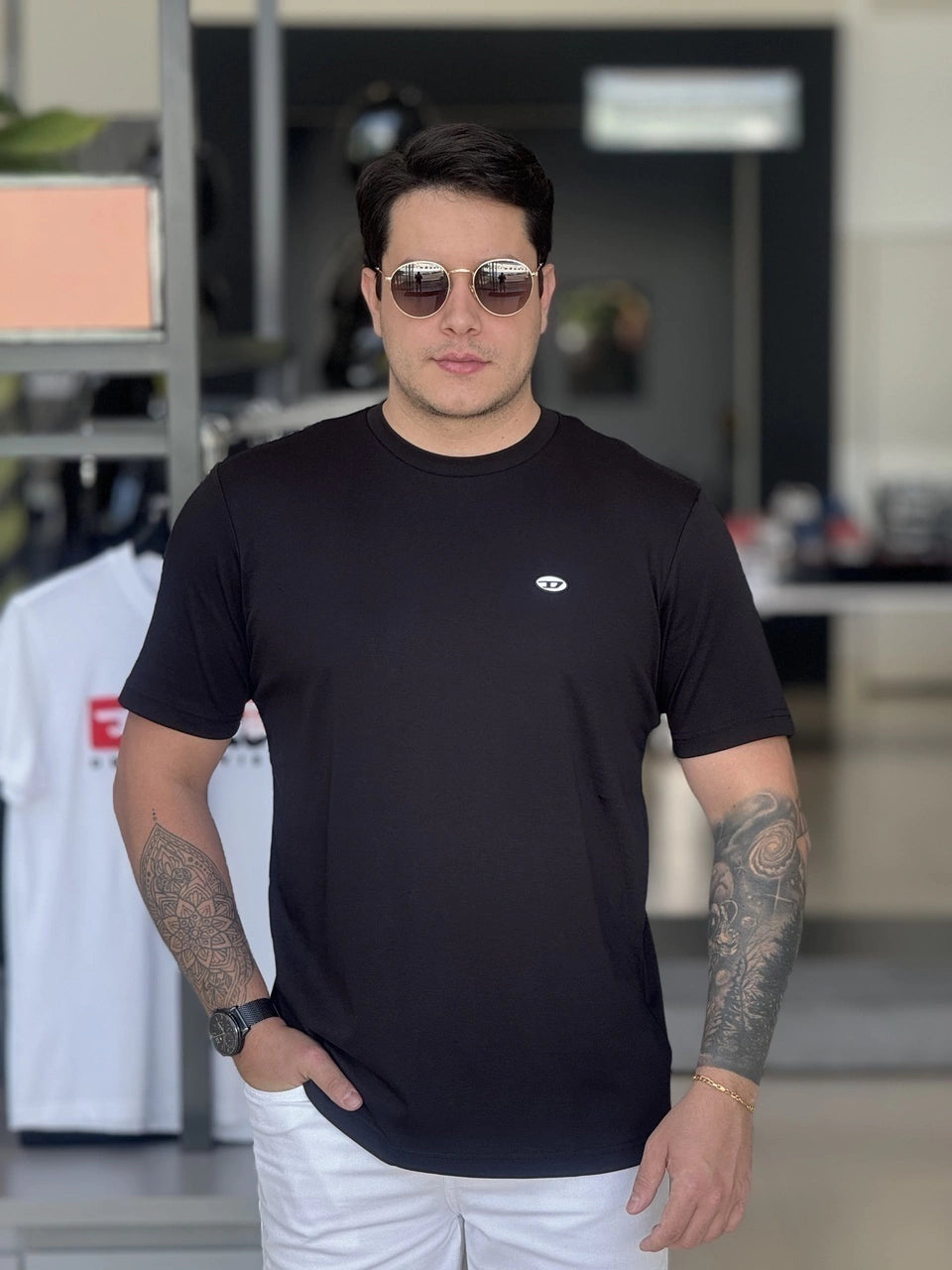 Camiseta Diesel T-Just-Doval-PJ Masculino