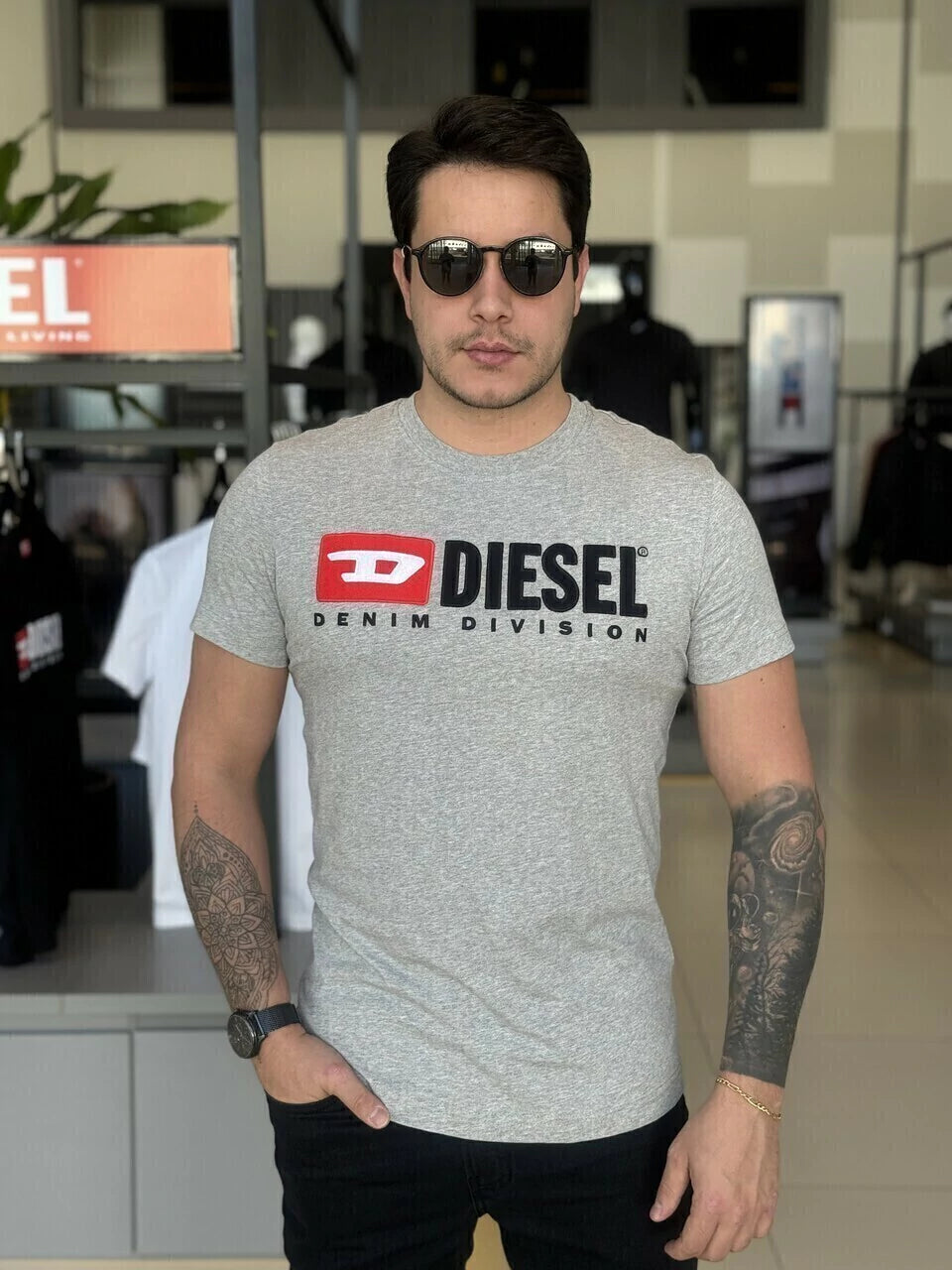 Camiseta Diesel T-Diegor-Div Masculino